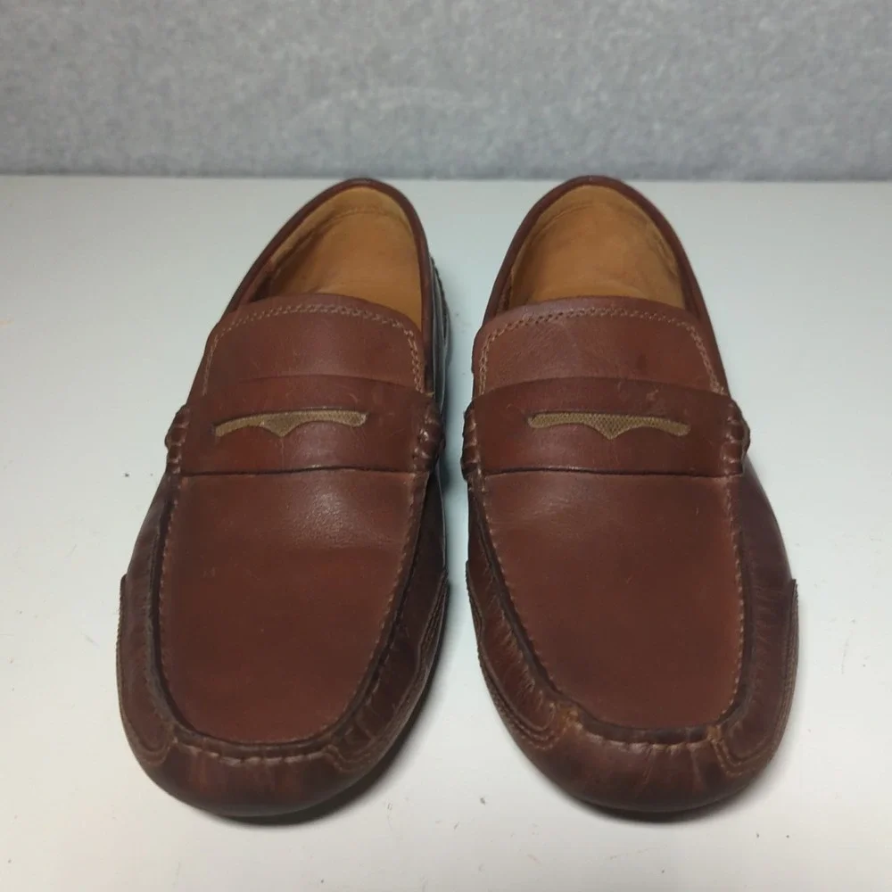 Clarks Collection Men's Wyatt Penny Driver Loafers Moccasin‎ Shoes Brown Sz 10 M